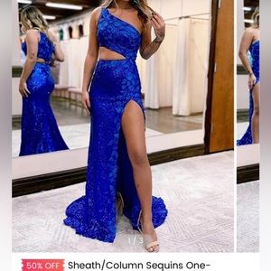 Royal Blue Prom Dress